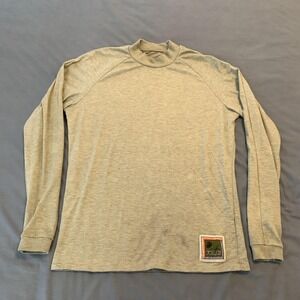 Potomac Field Gear Shirt Mens Medium Gray FROG Flame Resistant Long Sleeve